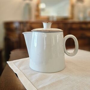 Dansk "Brown Mist" Coffee Pot & Lid /Teapot Blue BackStamp Denmark